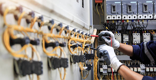 Professional Electrician technician working in Swanton, OH
